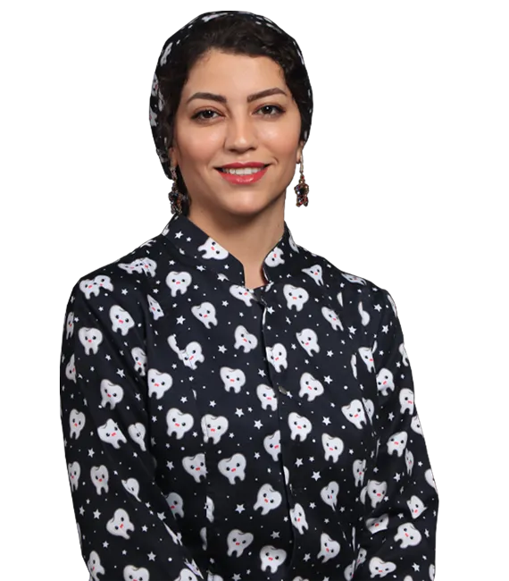 الدکتوره زینب وجوی یکتا تجميل الاسنان فی ایران ایلام طب 1